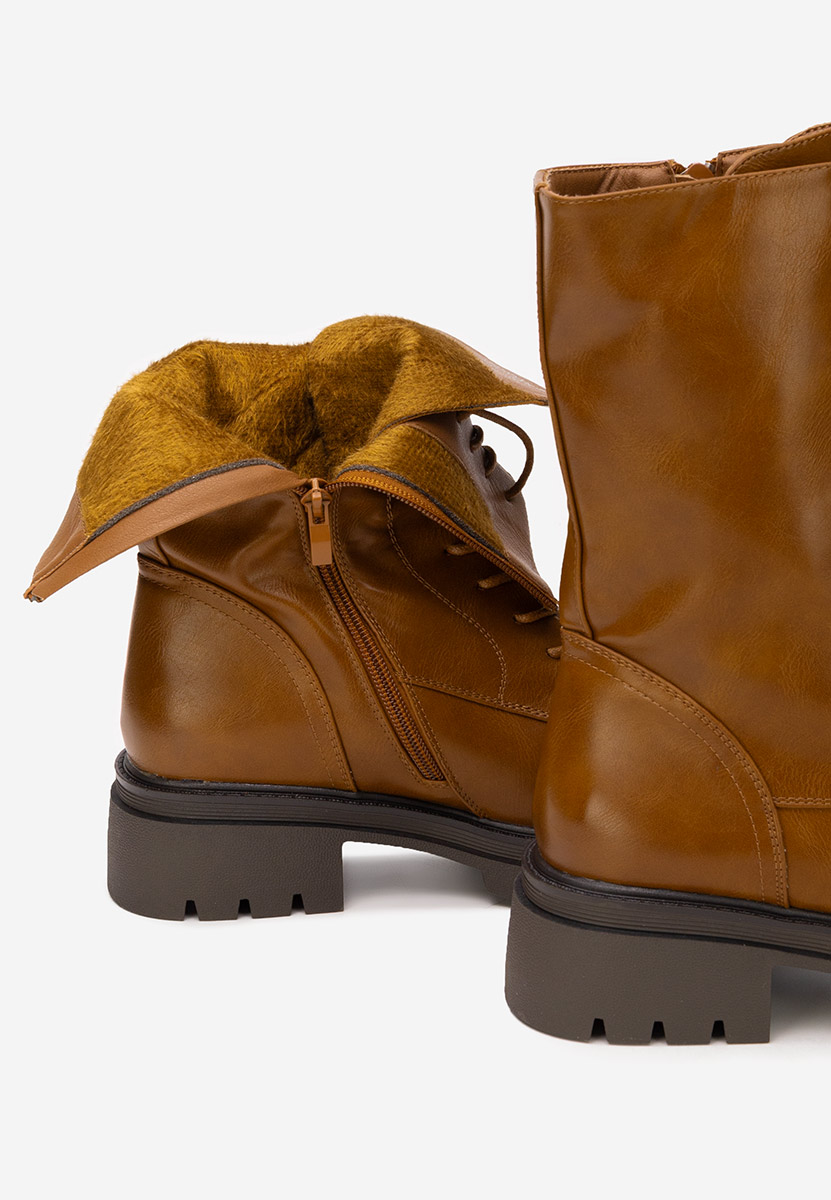 Αρβυλάκια ψηλα γυναικεία Olina ταμπά