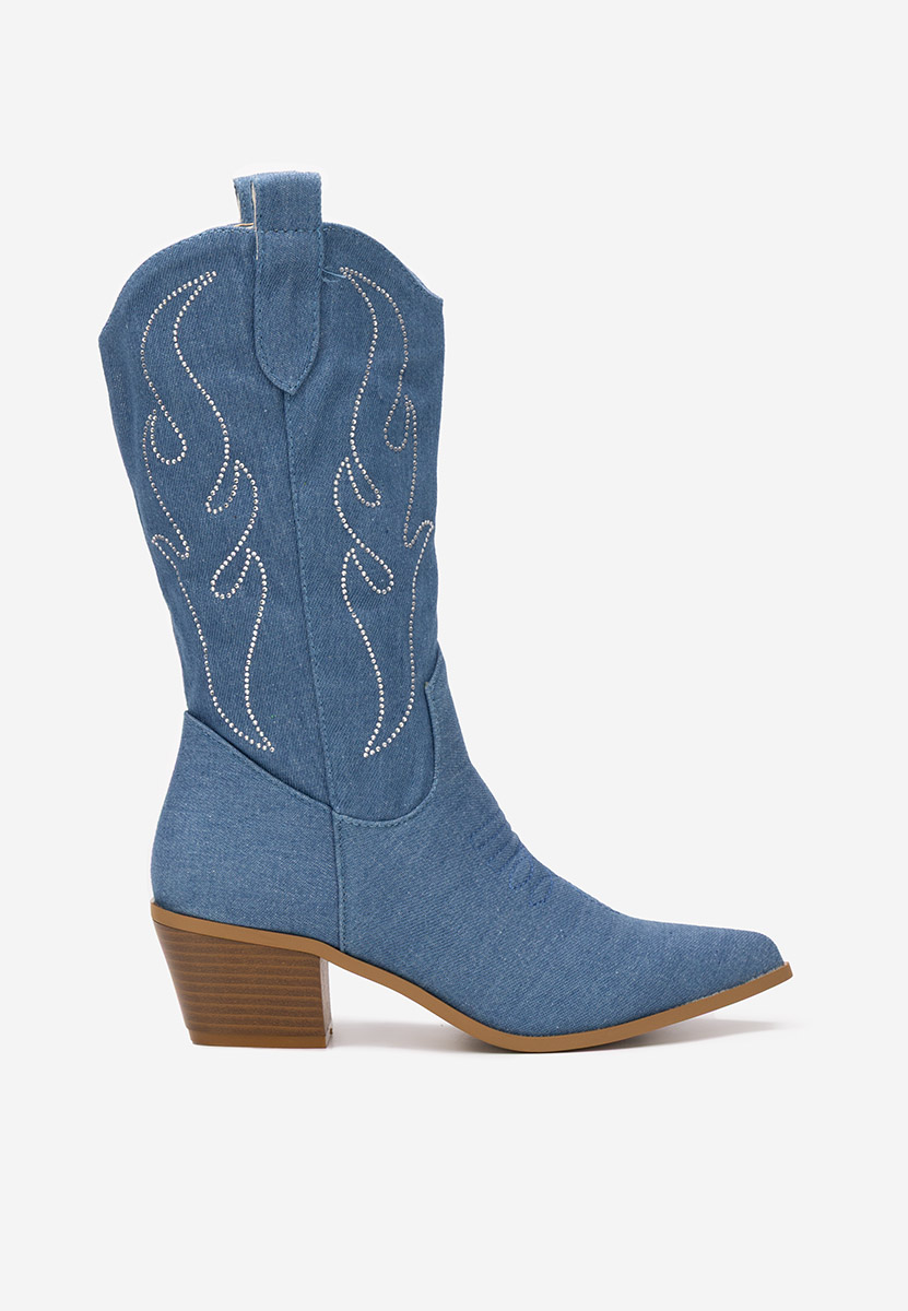 Καουμπόικες Μπότες Gevina Τζιν