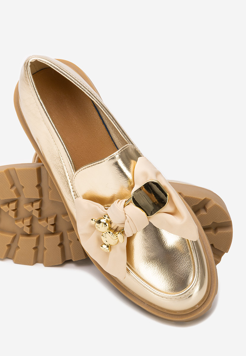 Loafers γυναικεια Desana χρυσο