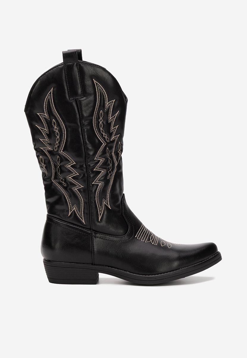 Καουμπόικες Μπότες Brisia Μαύρα