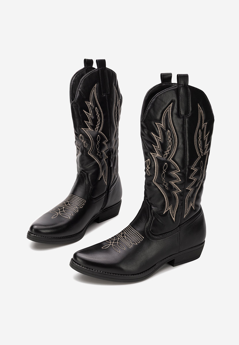 Καουμπόικες Μπότες Brisia Μαύρα