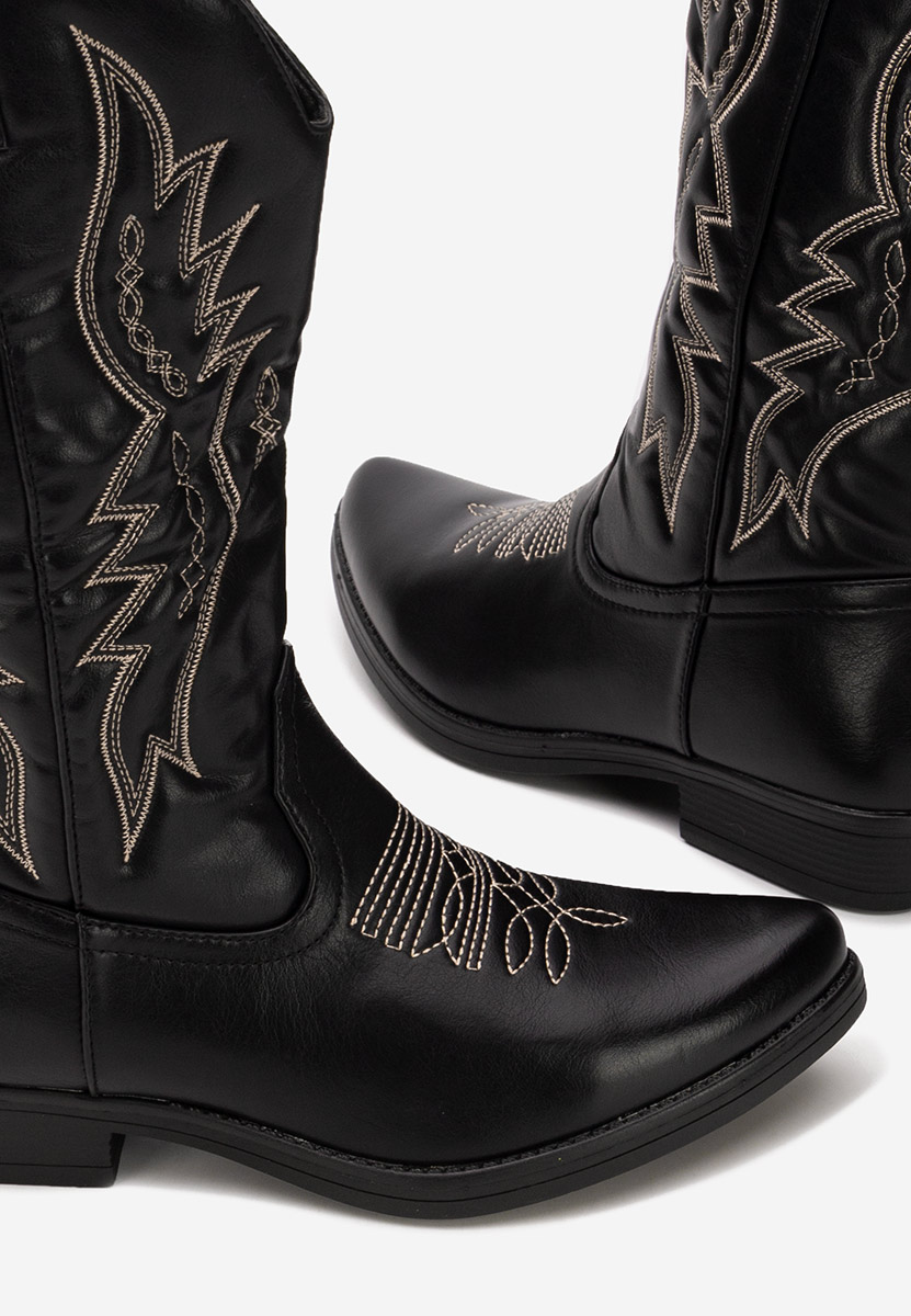 Καουμπόικες Μπότες Brisia Μαύρα