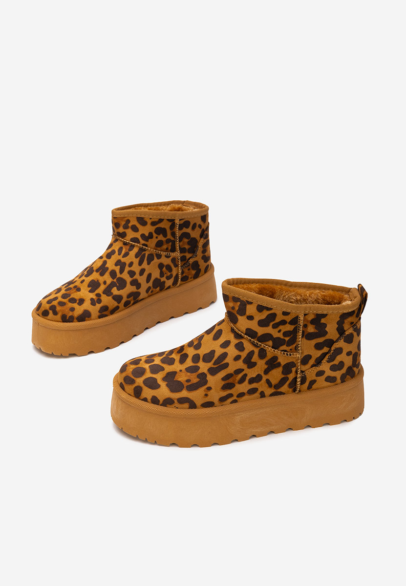 Μπότες τύπου UGG Delvira animal print