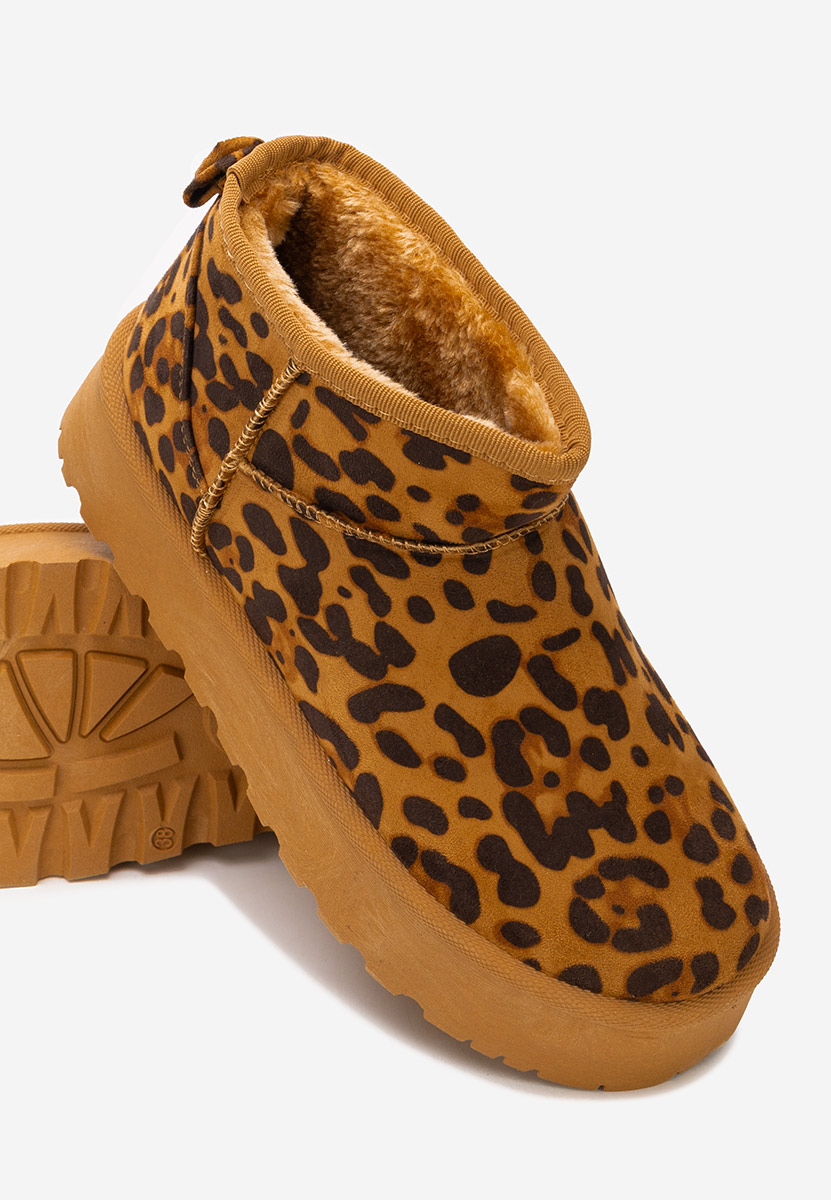 Μπότες τύπου UGG Delvira animal print