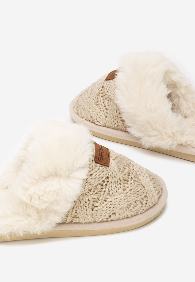 Παντοφλεσ γυναικειεσ χειμερινεσ Ginesa μπεζ