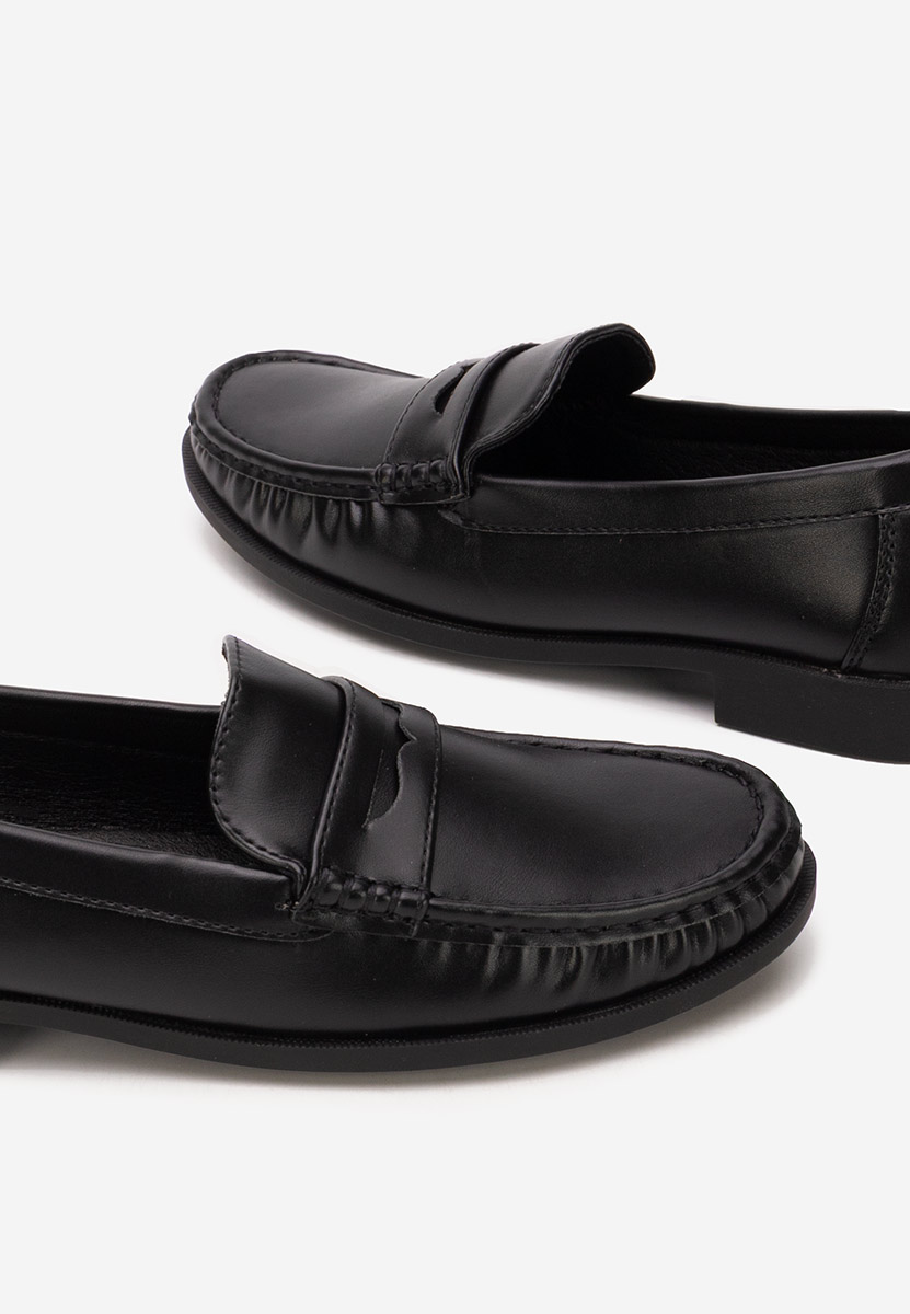 Μοκασίνια γυναικεια Matildia μαύρα