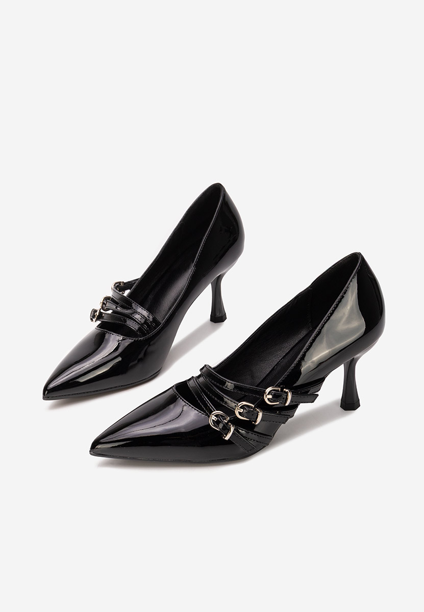 Γόβες στιλέτο Zonnia μαύρα