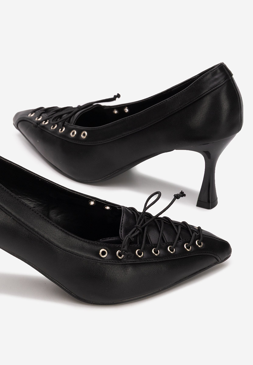 Γόβες στιλέτο Jasoria V2 μαύρα