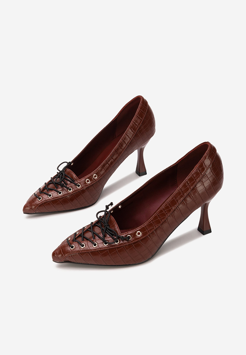 Γόβες στιλέτο Jasoria μπορντό