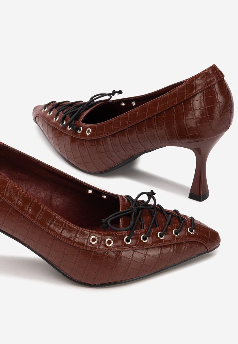 Γόβες στιλέτο Jasoria μπορντό