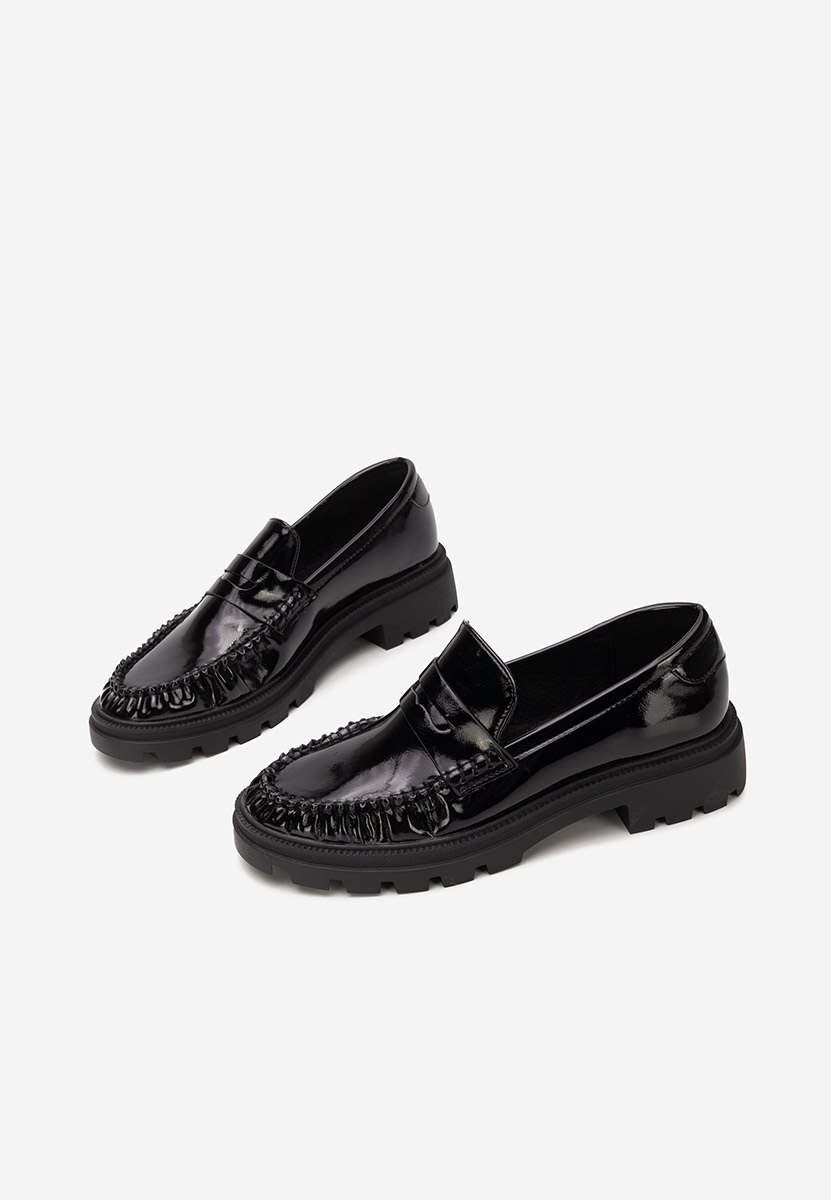 Μοκασίνια γυναικεια Eleonora μαύρα