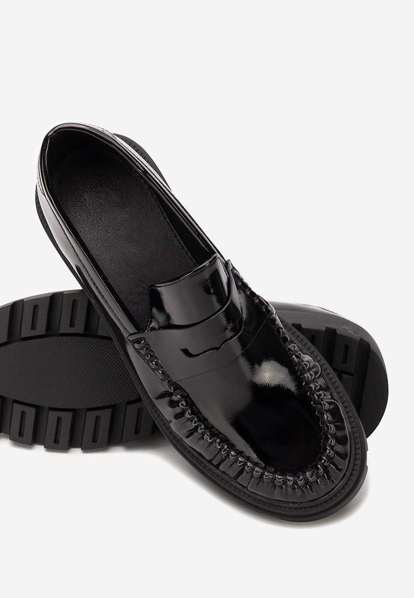 Μοκασίνια γυναικεια Eleonora μαύρα