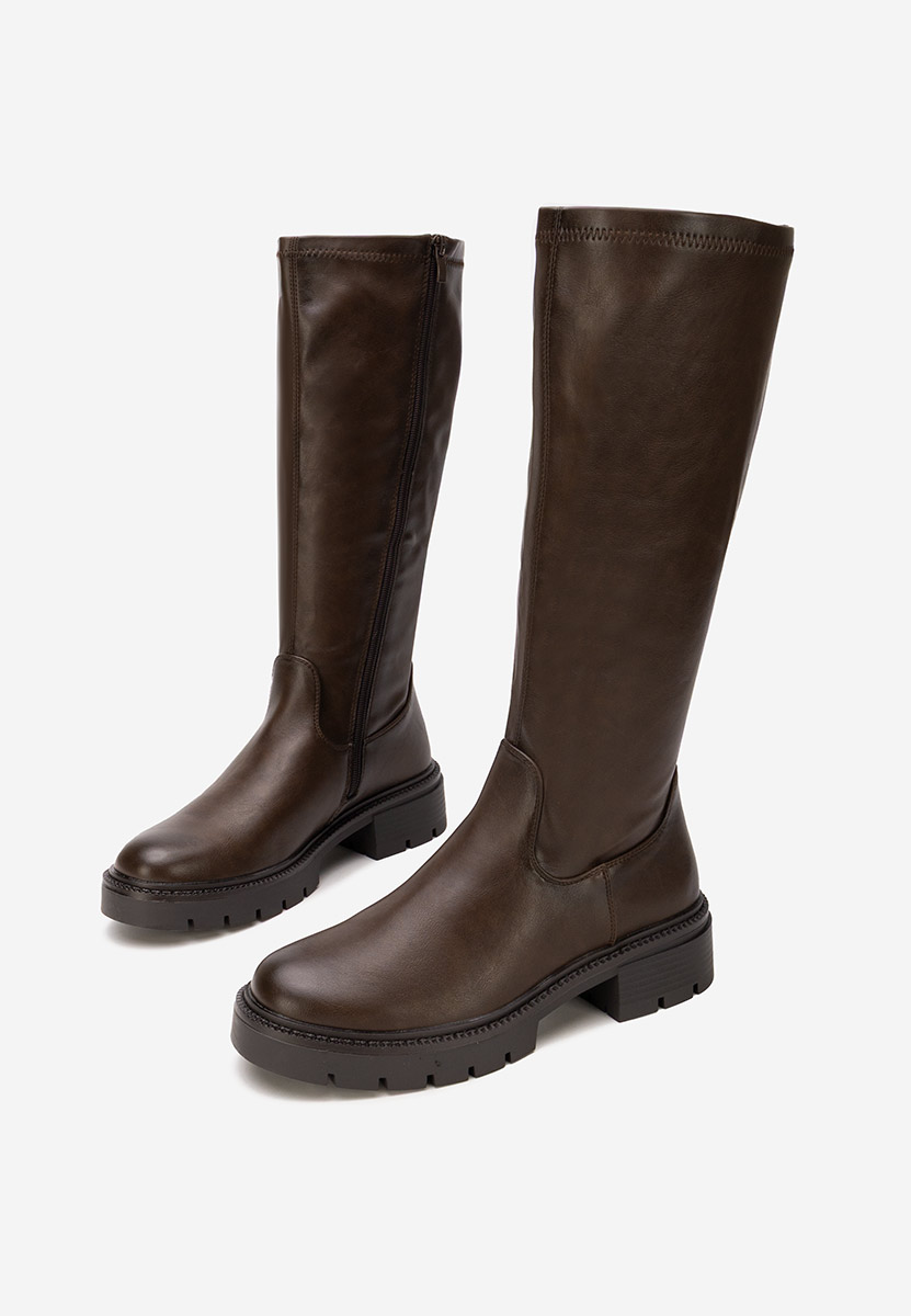 Γυναικείες μποτες Nicoua V2 καφε