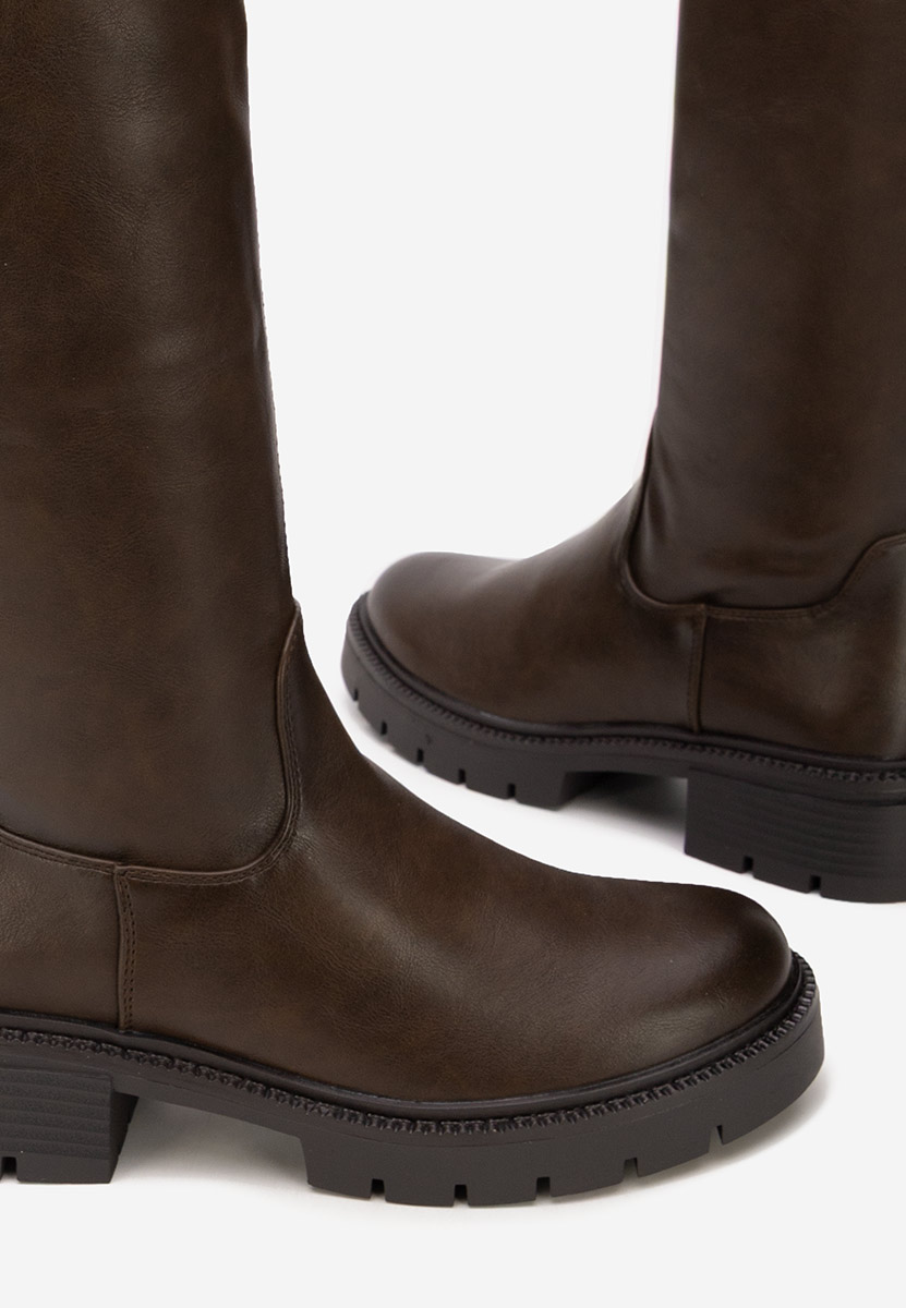 Γυναικείες μποτες Nicoua V2 καφε