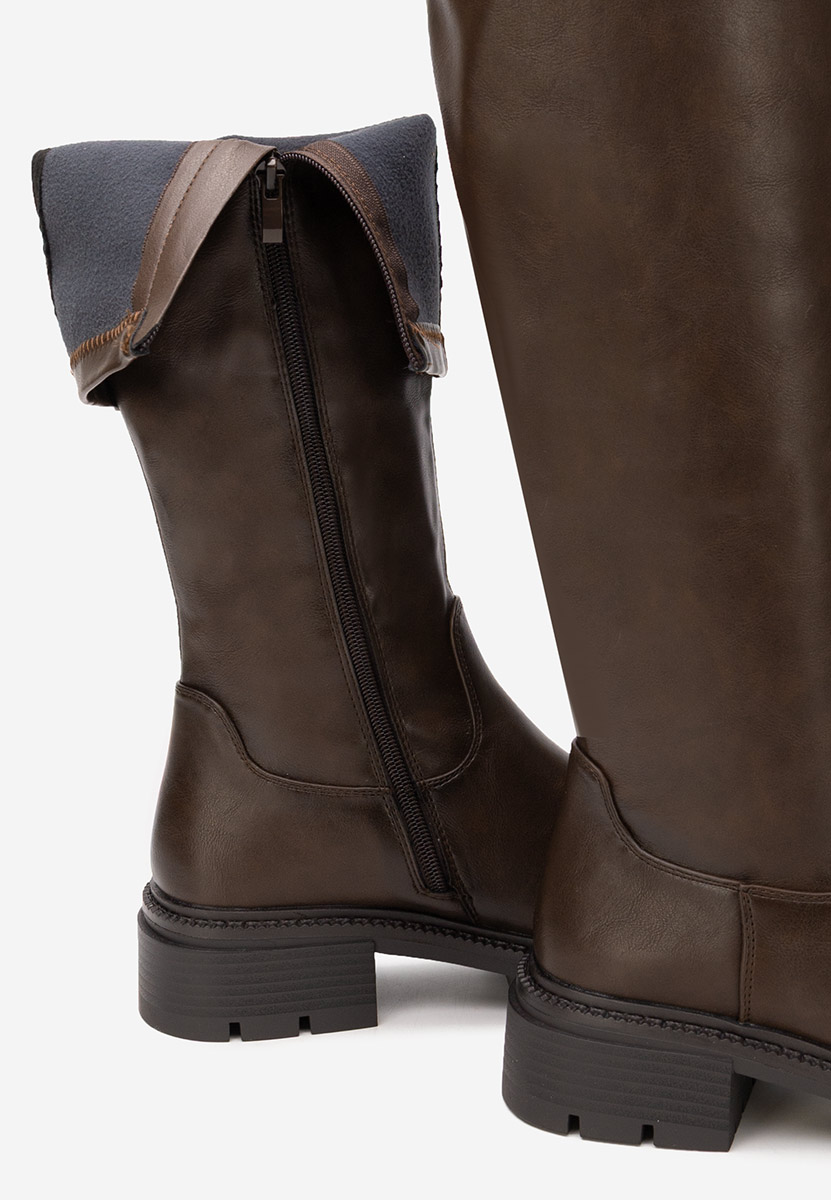 Γυναικείες μποτες Nicoua V2 καφε