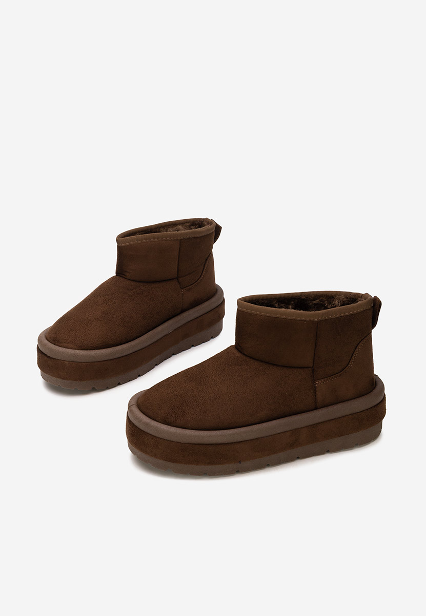 Μπότες με πλατφόρμα Libby καφε