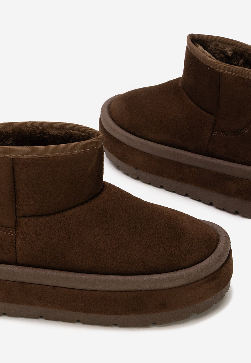 Μπότες με πλατφόρμα Libby καφε