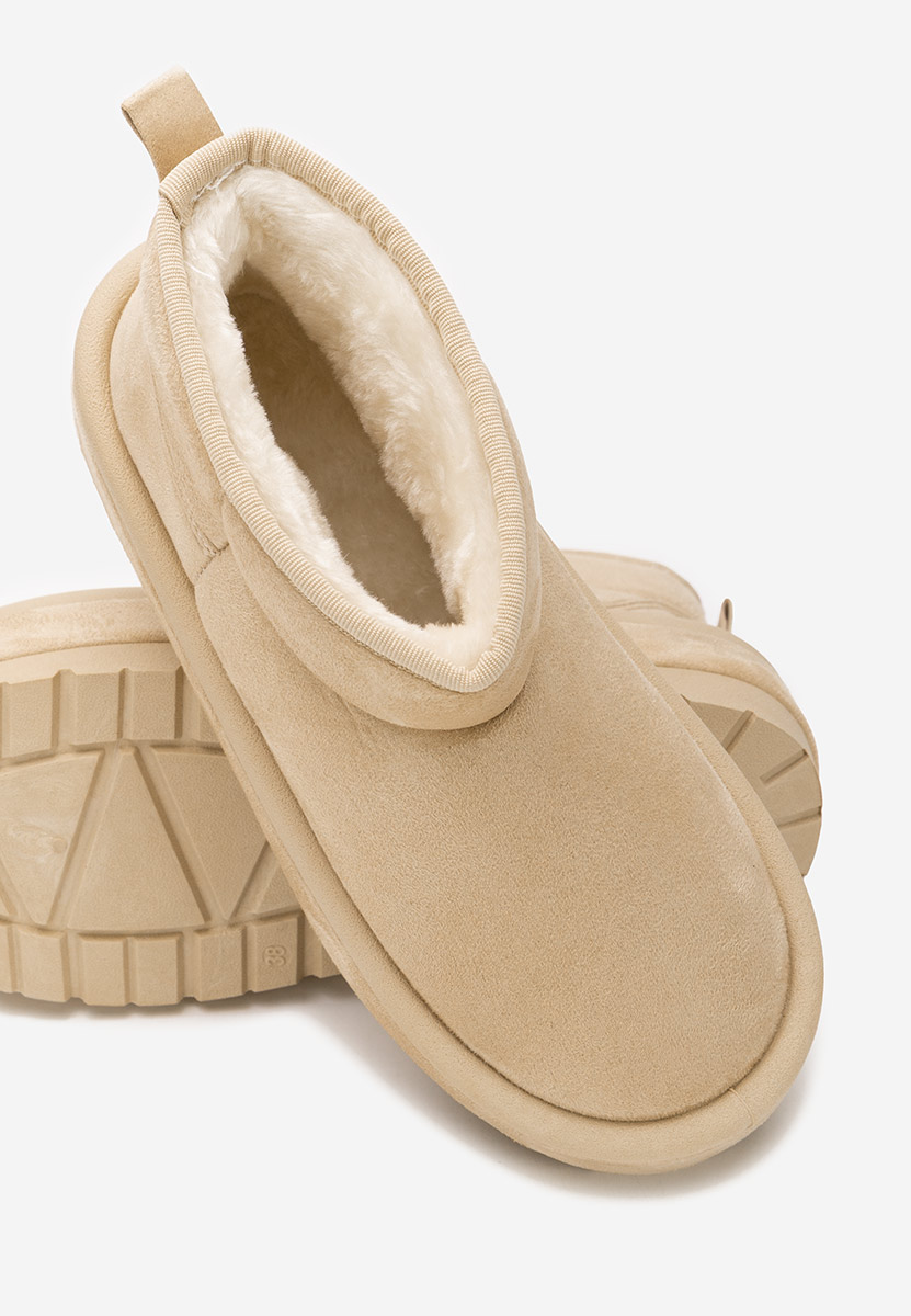 Μπότες με πλατφόρμα Libby μπεζ