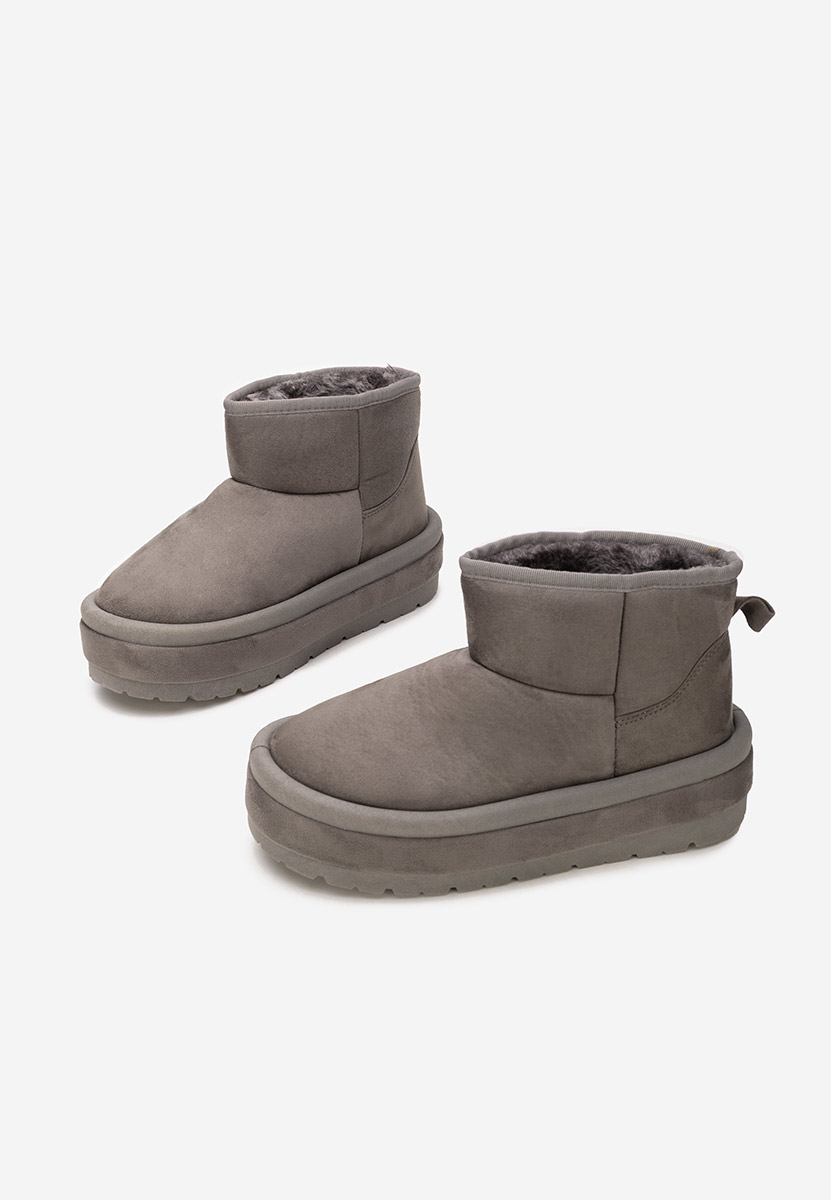Μπότες με πλατφόρμα Libby γκρι