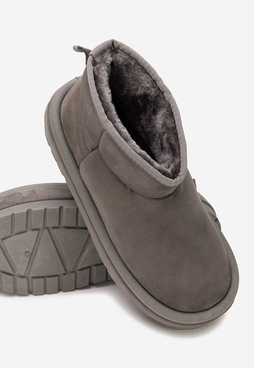Μπότες με πλατφόρμα Libby γκρι