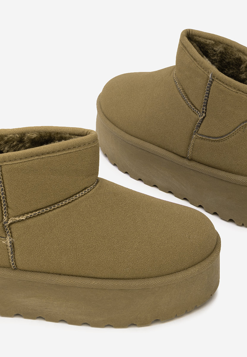 Μπότες τύπου UGG Sereena πρασινο