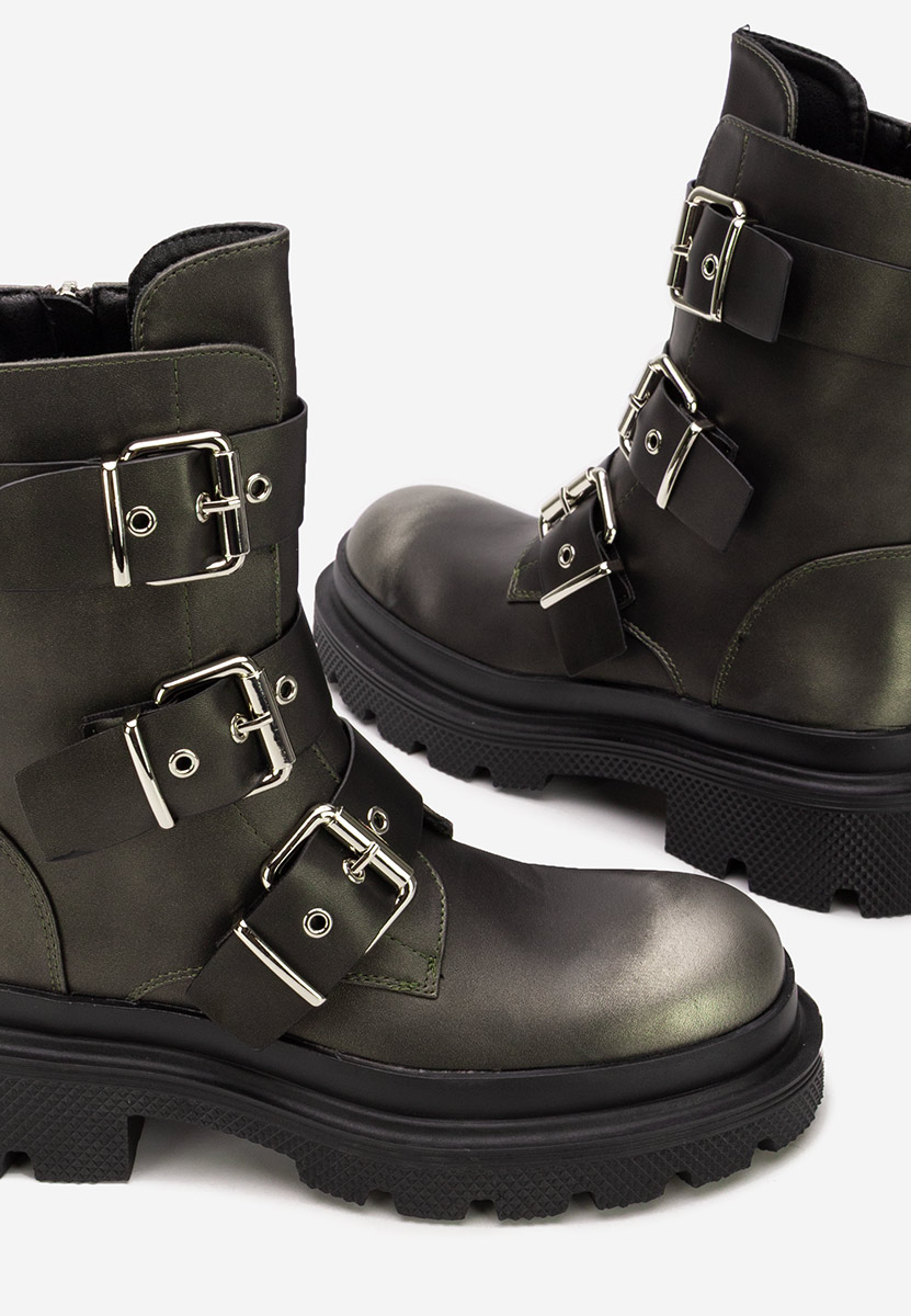 Γυναικείες Μπότες Mioala γκρι