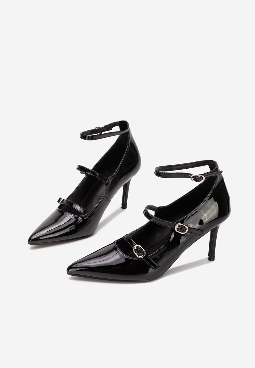 Γόβες στιλέτο Nonalisa μαύρα