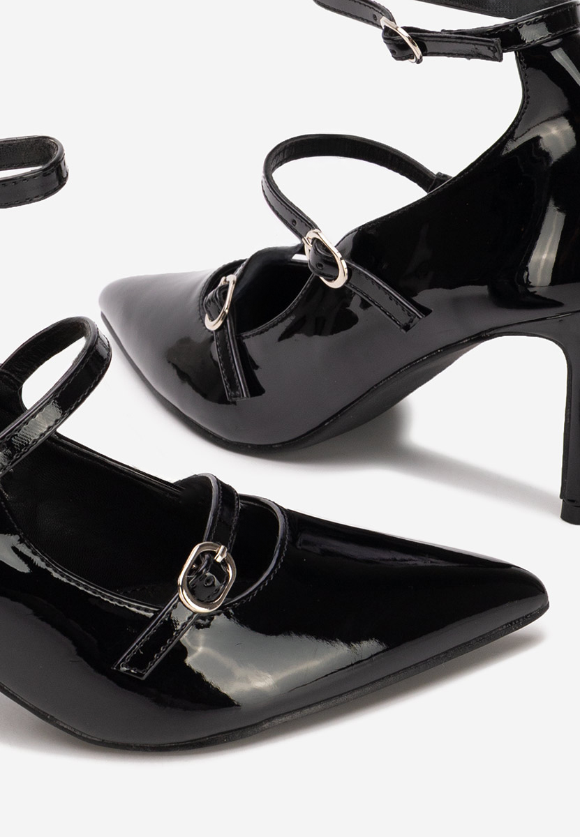 Γόβες στιλέτο Nonalisa μαύρα