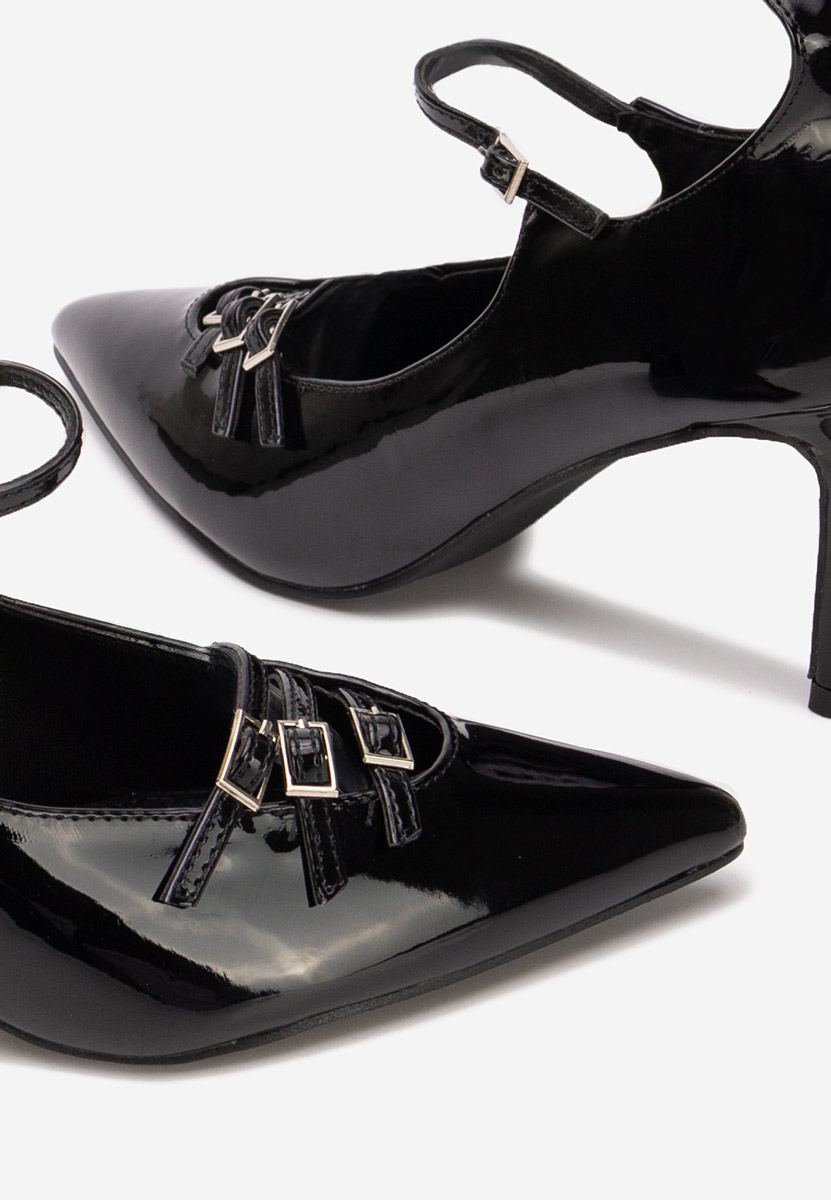 Γόβες στιλέτο Monalisa μαύρα