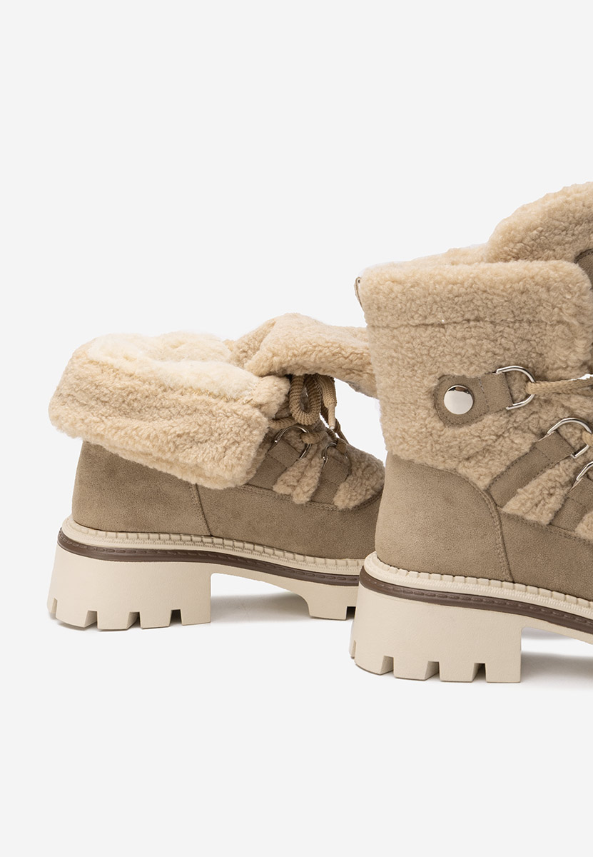 Χειμερινά Αρβυλάκια γυναικείες Kalindra χακι