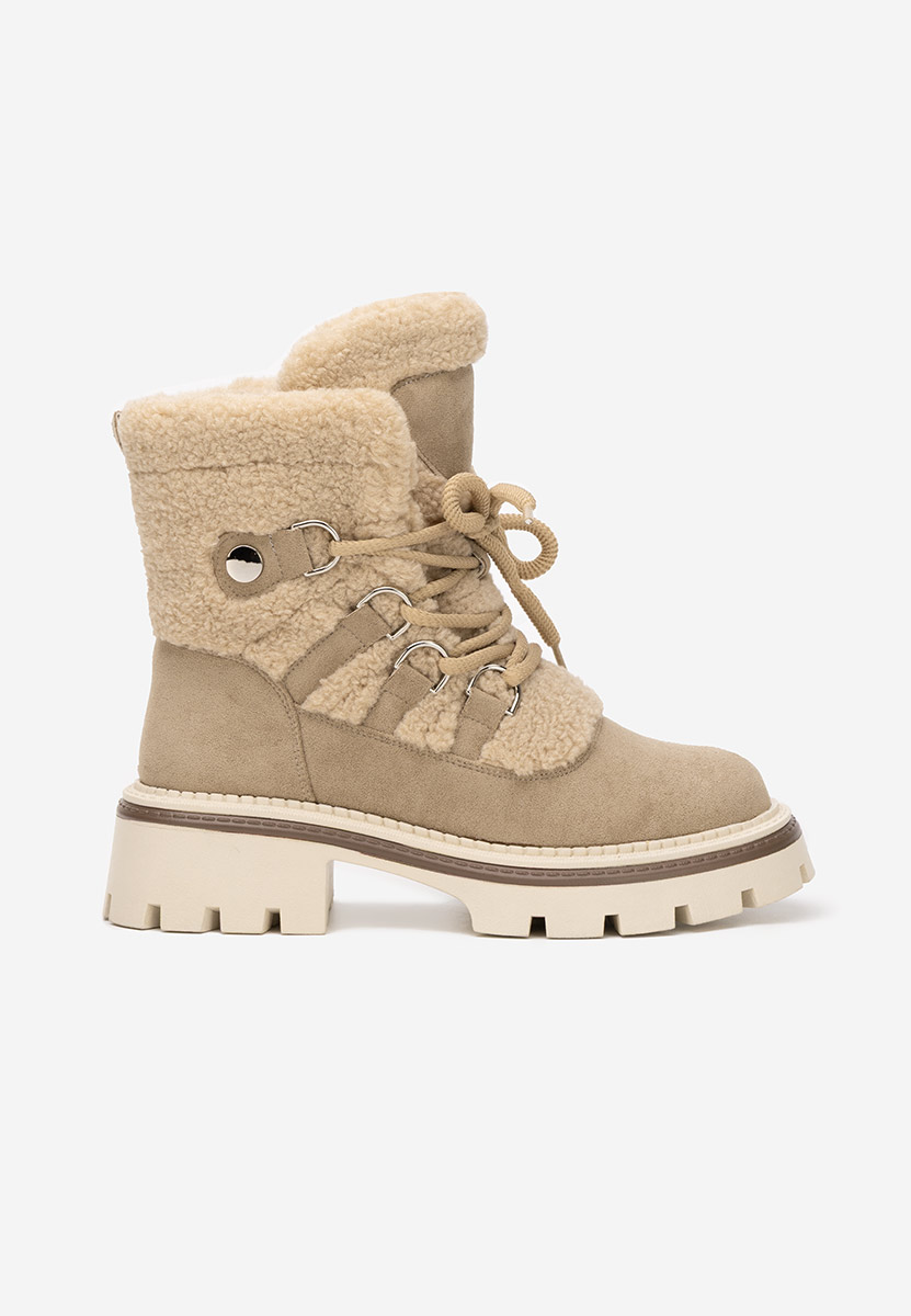 Χειμερινά Αρβυλάκια γυναικείες Kalindra χακι