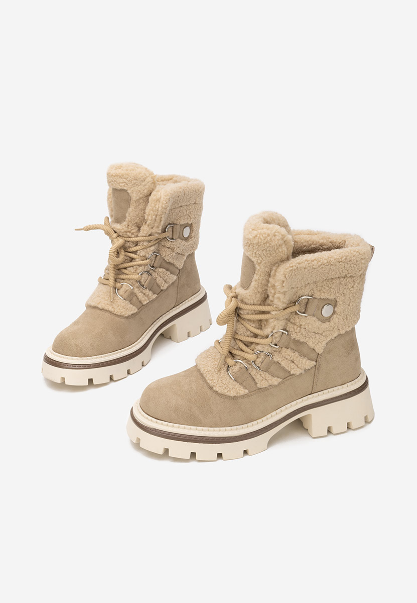 Χειμερινά Αρβυλάκια γυναικείες Kalindra χακι