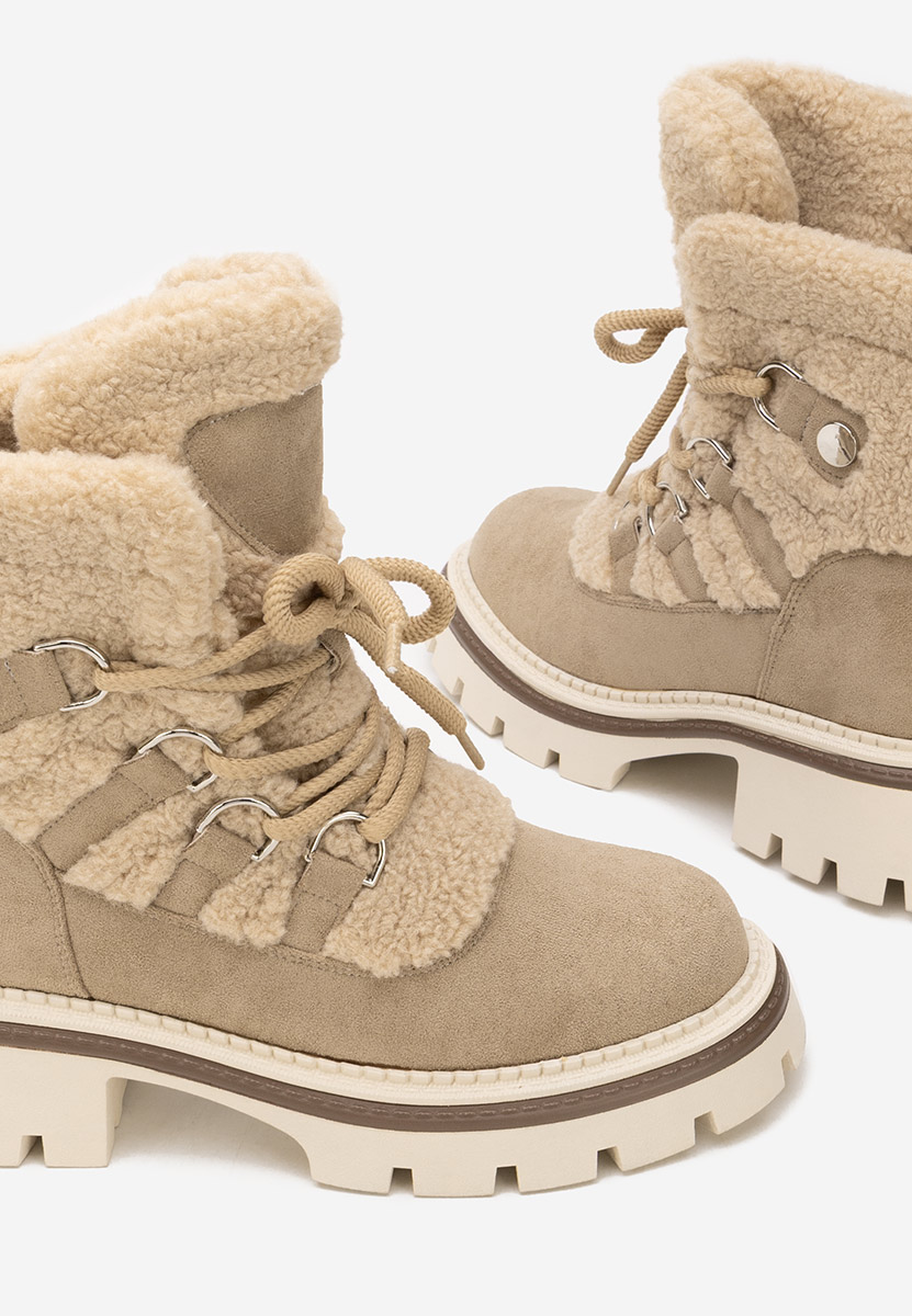 Χειμερινά Αρβυλάκια γυναικείες Kalindra χακι