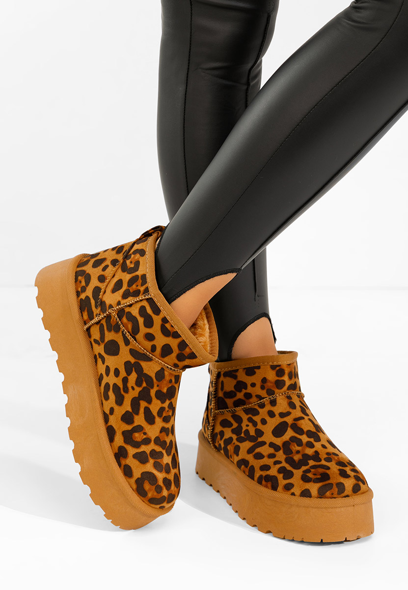 Μπότες τύπου UGG Delvira animal print