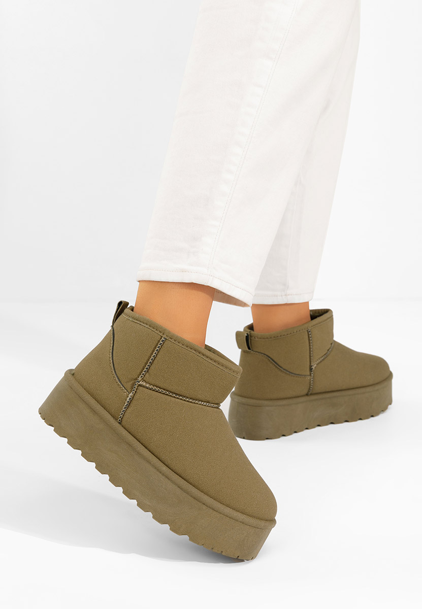 Μπότες τύπου UGG Sereena πρασινο