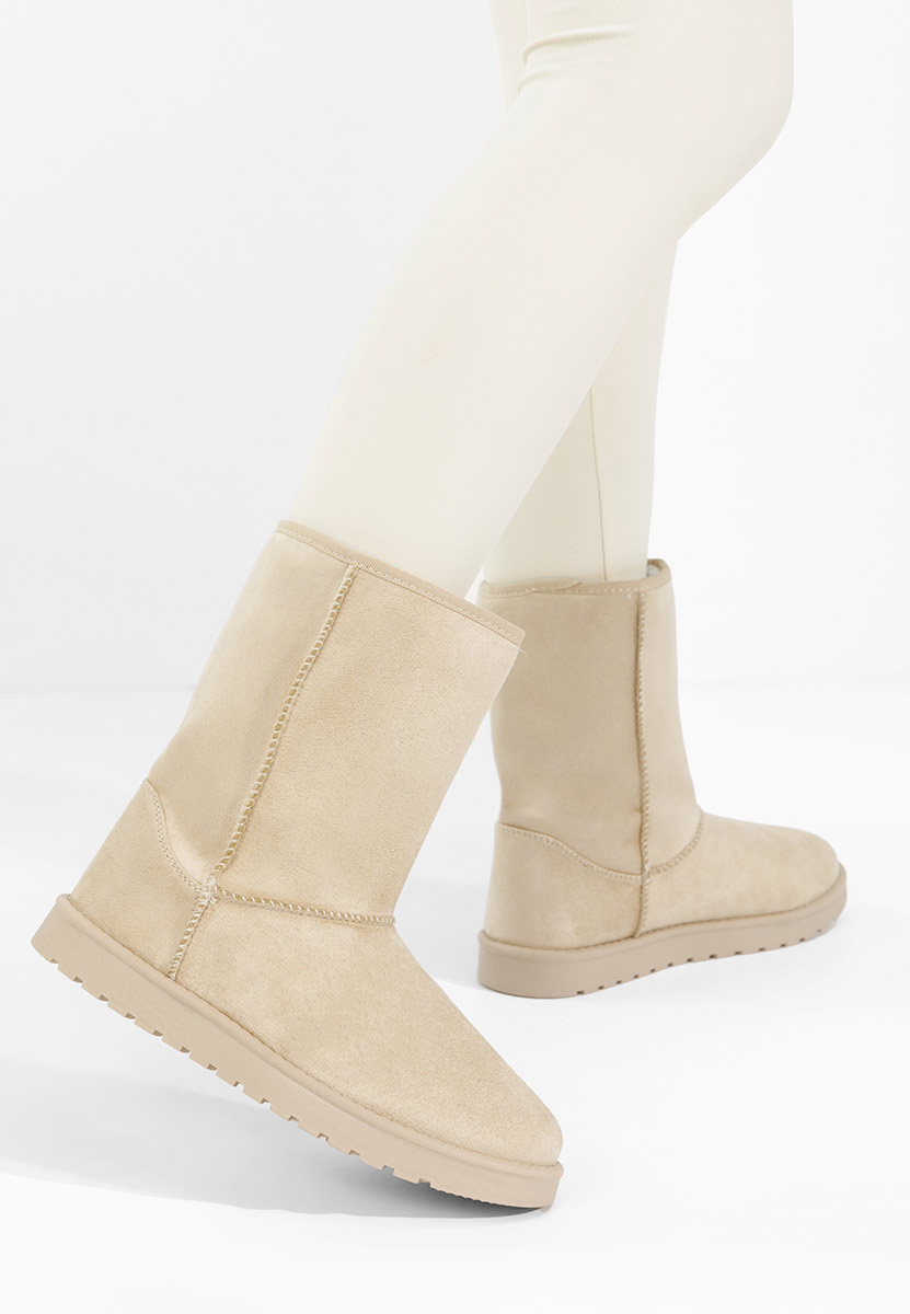 Μπότες τύπου UGG Anora μπεζ