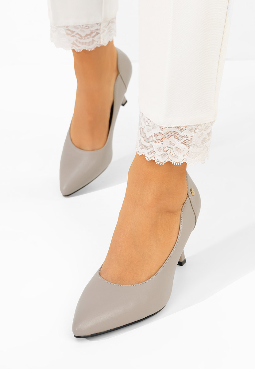 Γόβες στιλέτο Karita γκρι