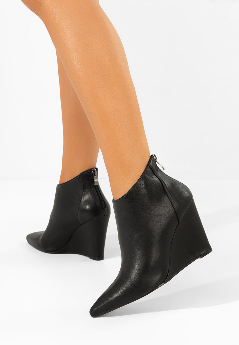 Μποτακια πλατφορμεσ Shenna V2 Μαύρα