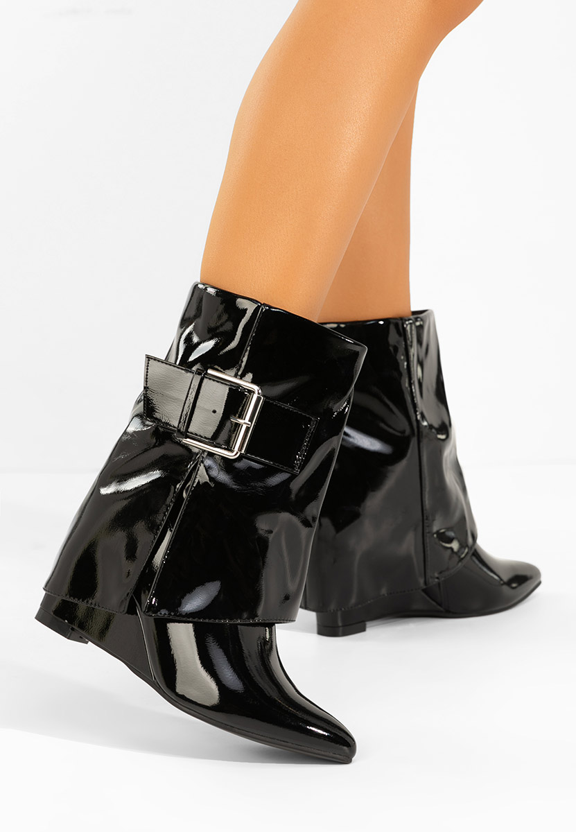 Μποτακια πλατφορμεσ Irinea V2 Μαύρα