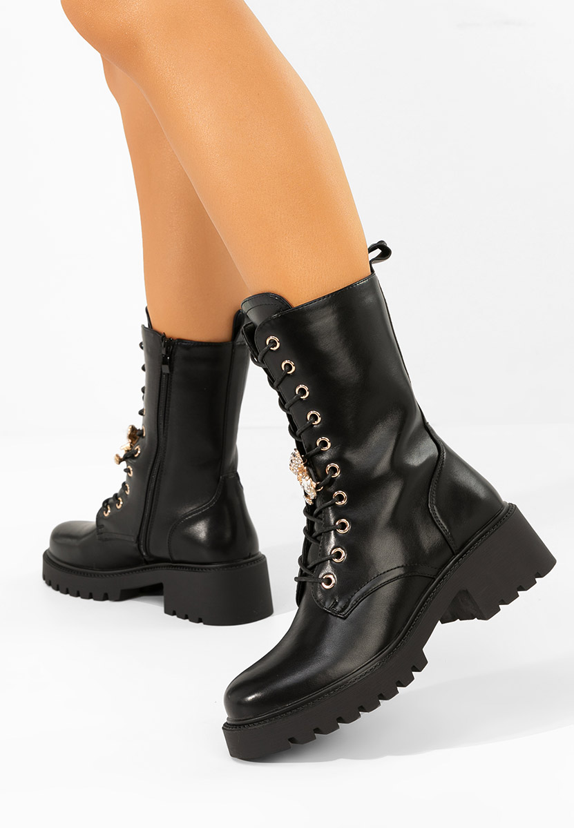 Αρβυλάκια γυναικεία Fabina μαύρα