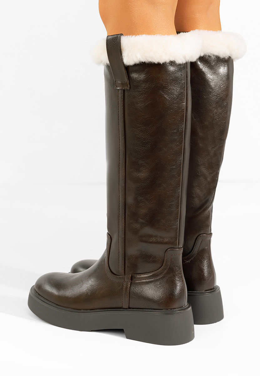 Γυναικείες μποτες Kayce καφε