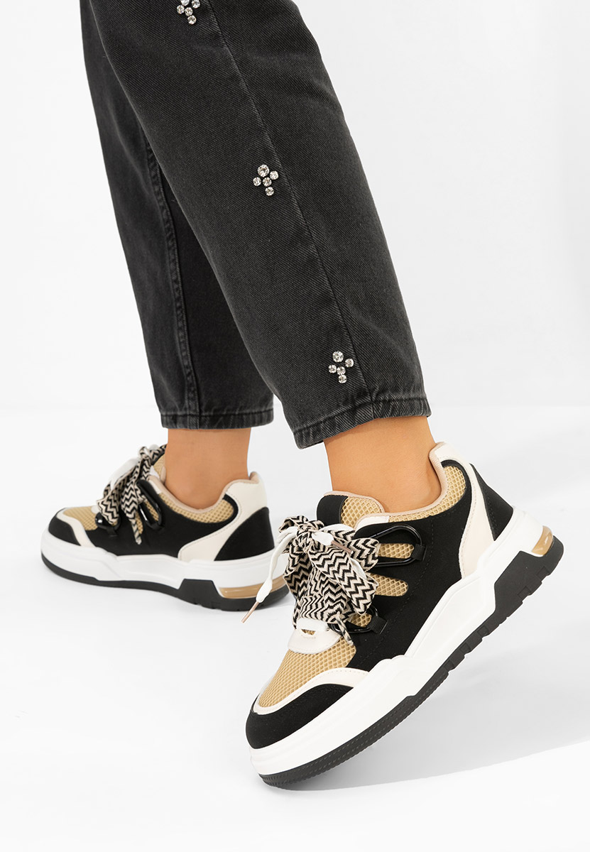 Sneakers γυναικεια Amelora μαύρα