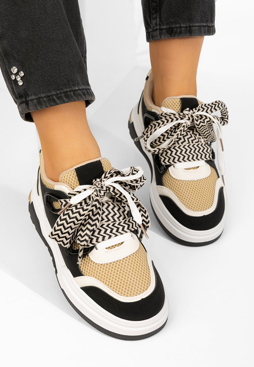 Sneakers γυναικεια Amelora μαύρα