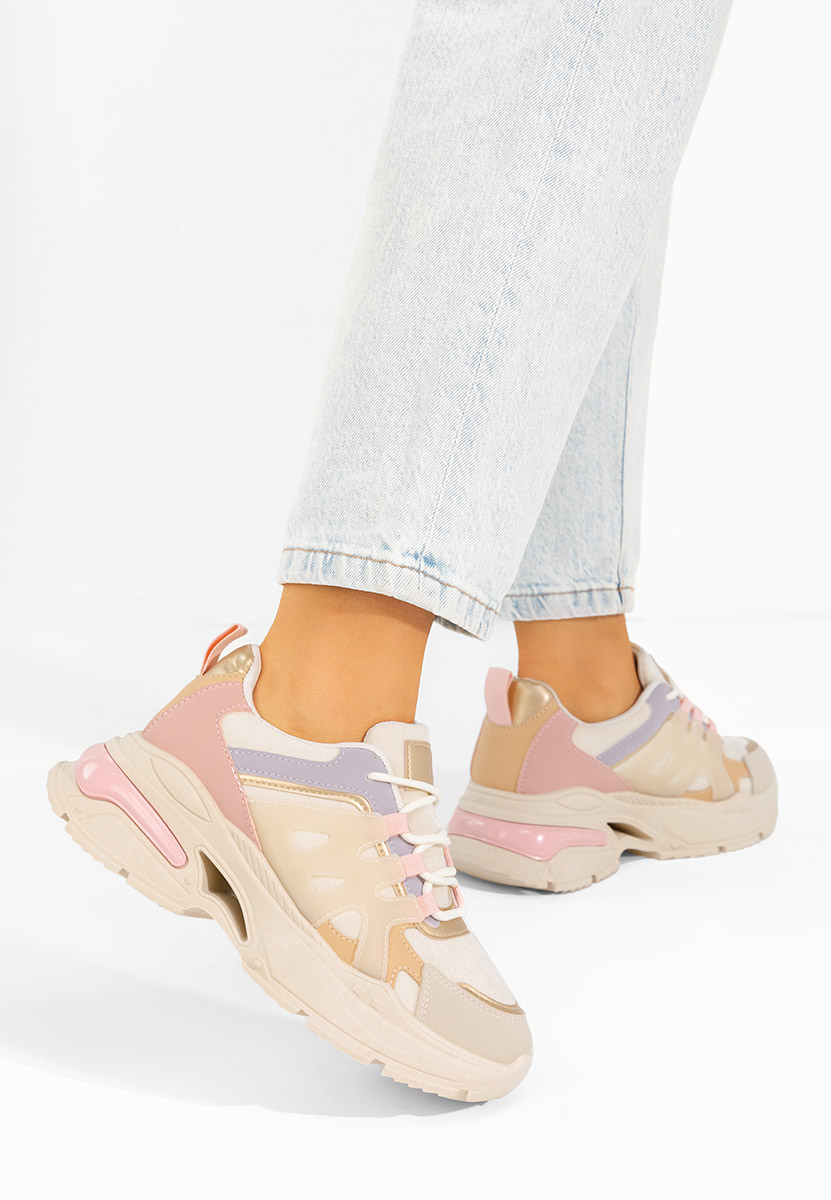 Sneakers με πλατφόρμα Alverisa πολυχρωμο