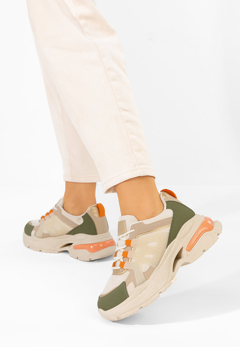 Sneakers με πλατφόρμα Alverisa πρασινο