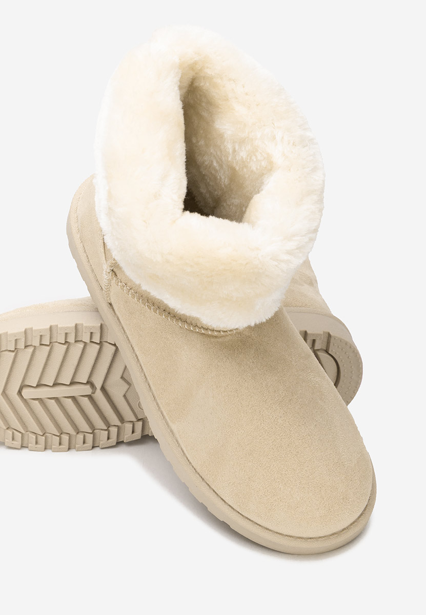 Μπότες τύπου UGG Anora μπεζ