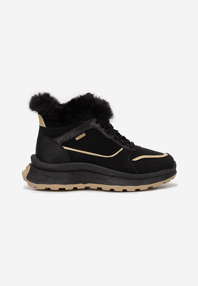 Χειμερινά sneakers γυναικεια Toska μαύρα