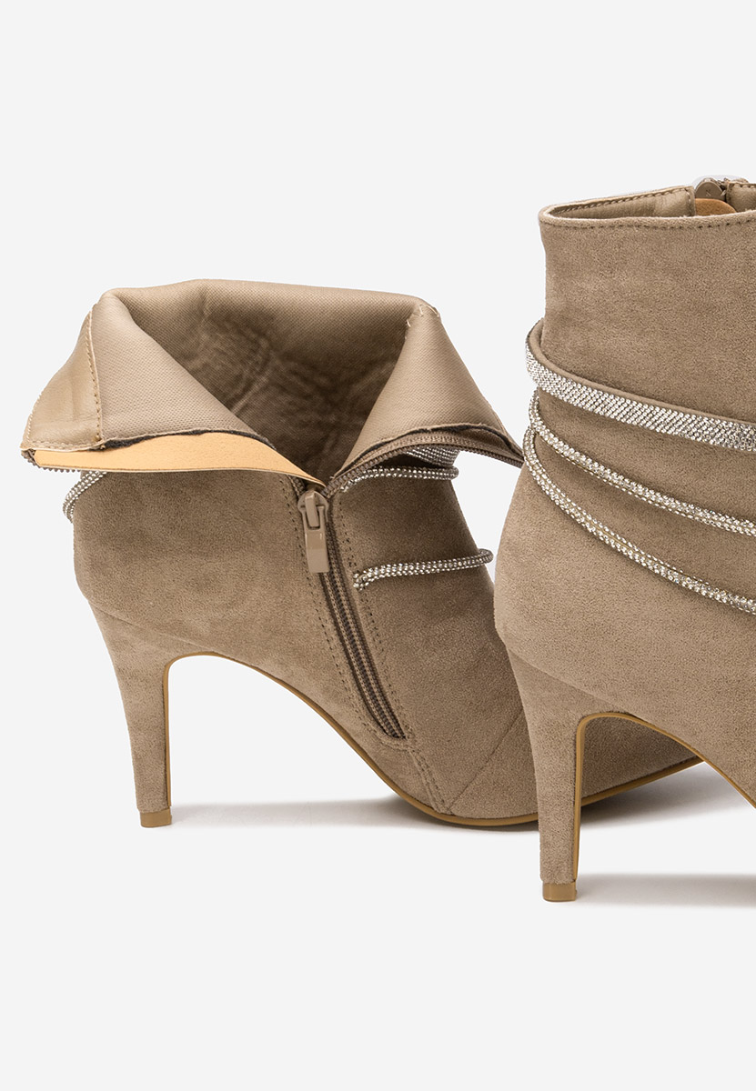 Γυναικεία Μποτίνια Lorreta χακι