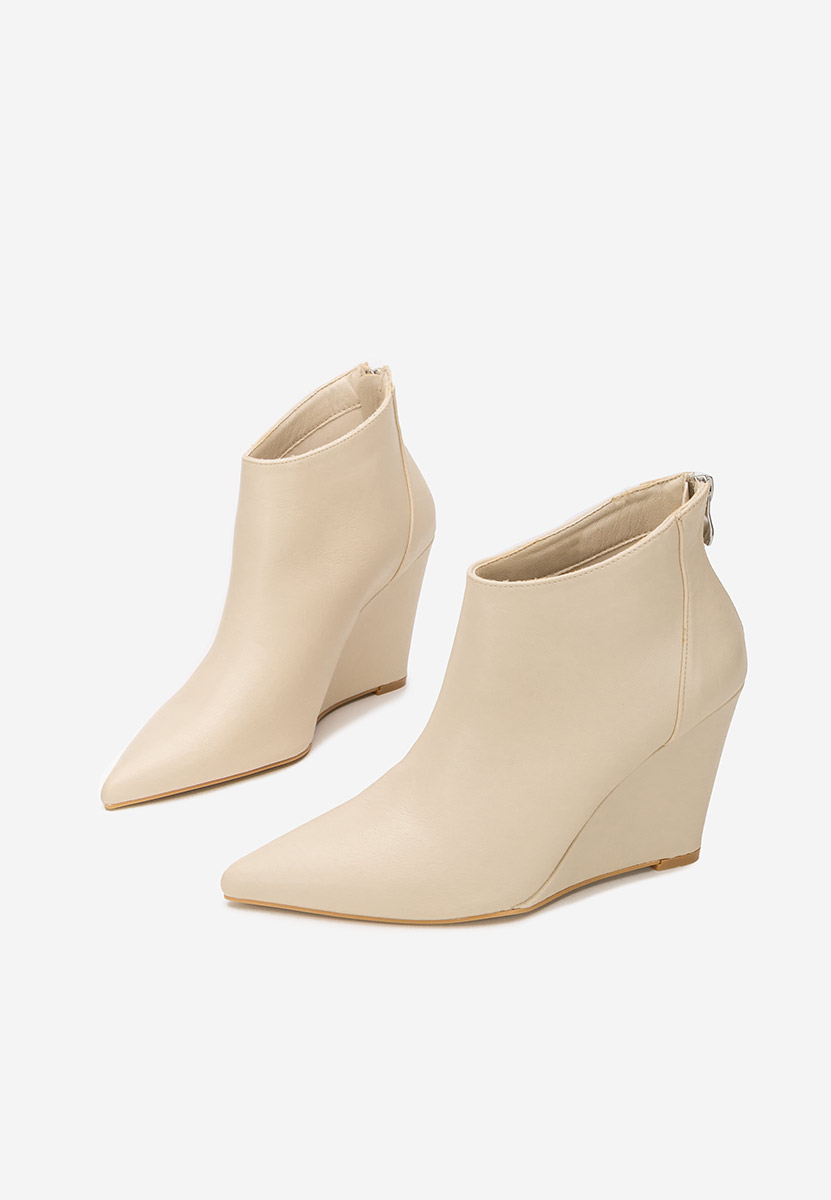 Μποτακια πλατφορμεσ Shenna V2 μπεζ