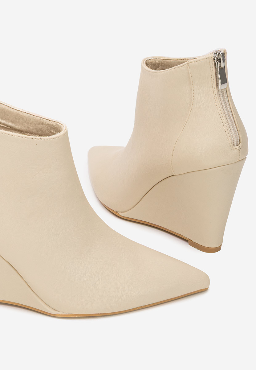 Μποτακια πλατφορμεσ Shenna V2 μπεζ